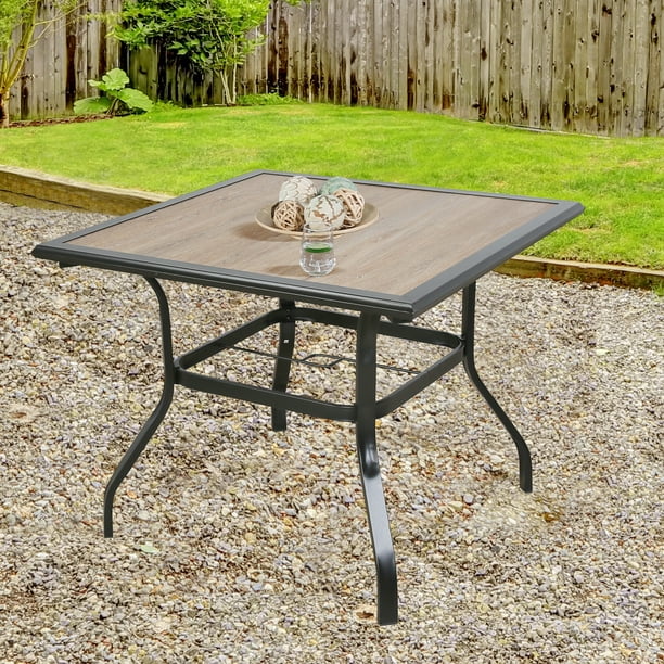 Ulax Furniture Outdoor Patio Bar Table Counter Height Table Ulax Furniture Outdoor Patio Bar Table Counter Height Table